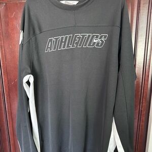 Athletics Black and Gray Men's Shirt